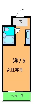 第二京都メゾンベルジュ西京極の間取り