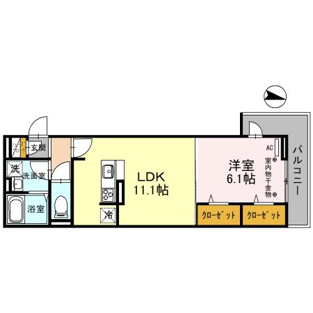 アーバンパインの間取り