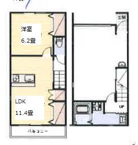 ガレリアTsuboiの間取り