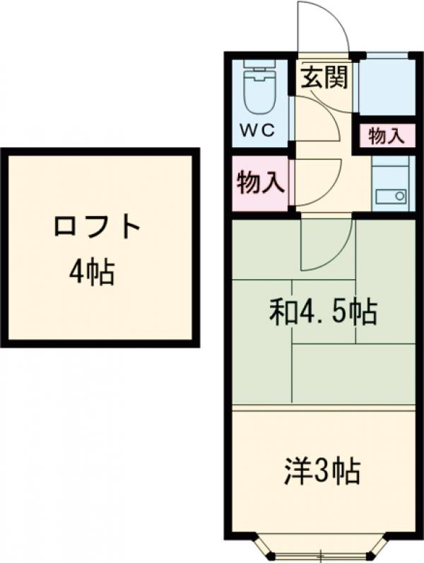 メゾンドサフランの間取り