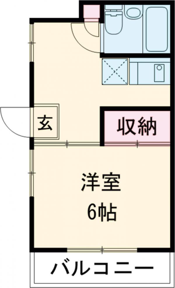 ベルメゾンの間取り