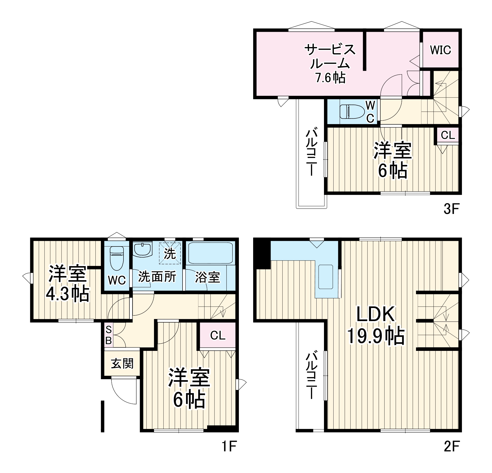 Kolet横浜大倉山の間取り
