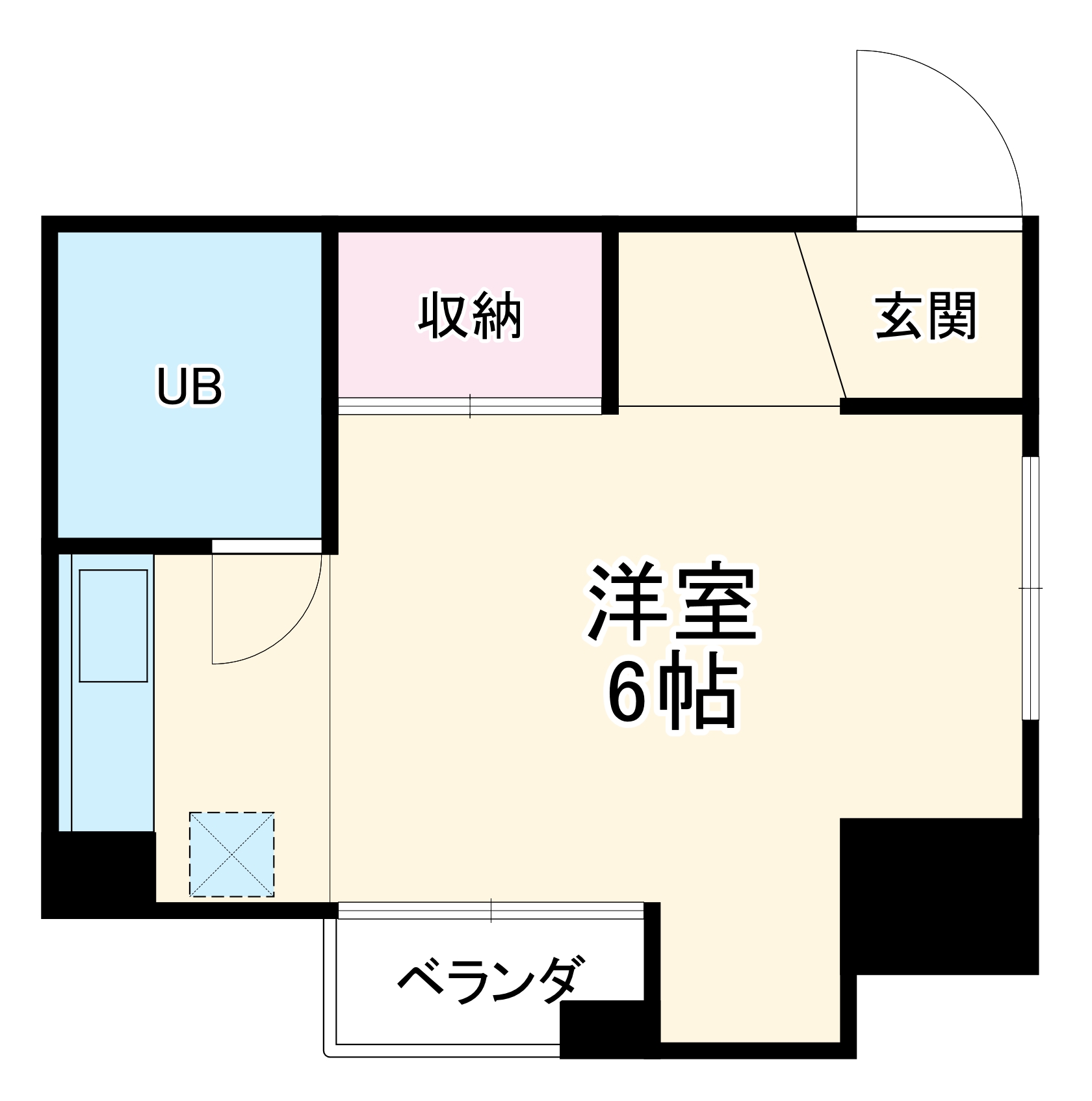 アークハウス中切の間取り