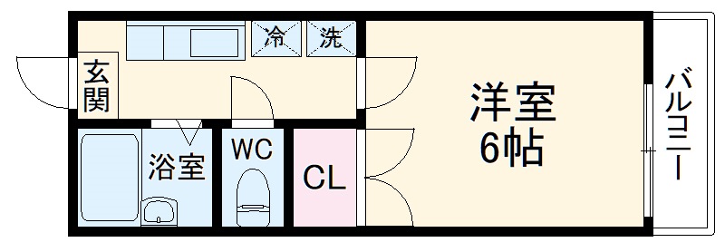 MSハイツの間取り