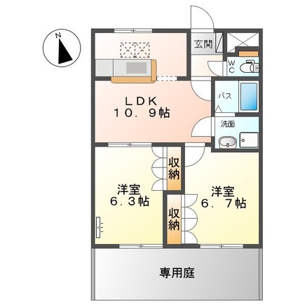 プランドール光円の間取り