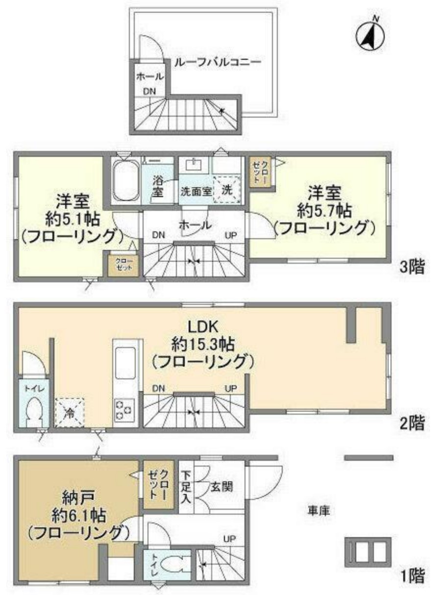 Kolet蒲田#06の間取り