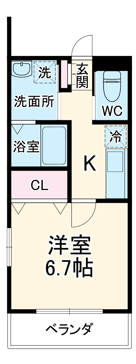 レガリアの間取り