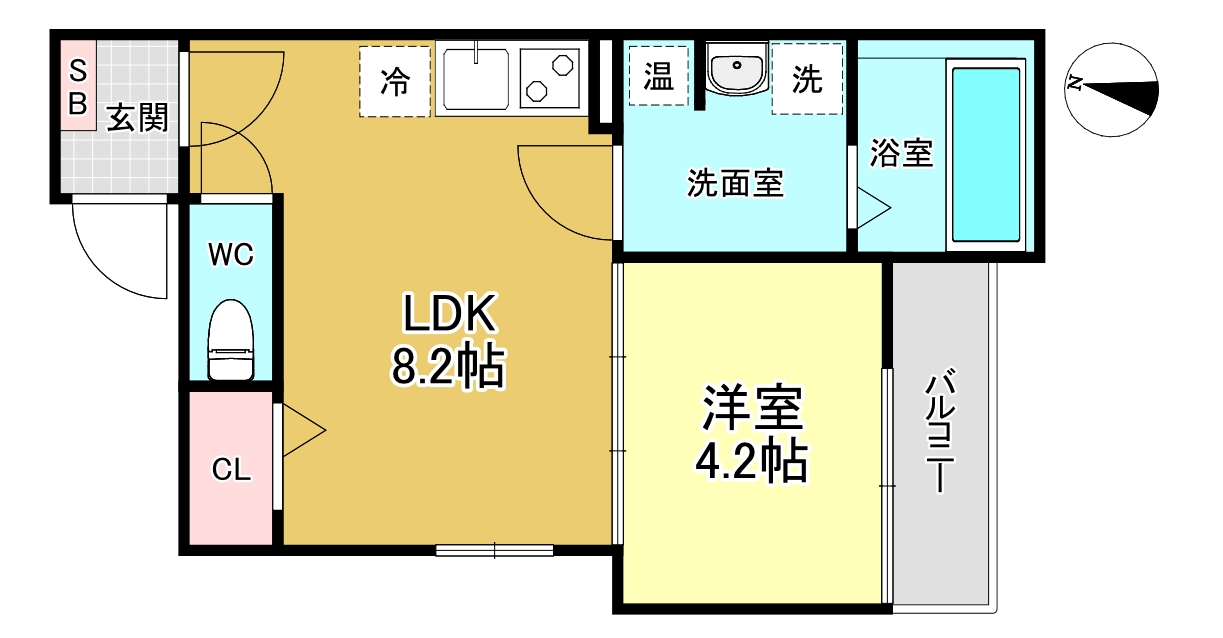 FDS吹田Ⅱ番館の間取り