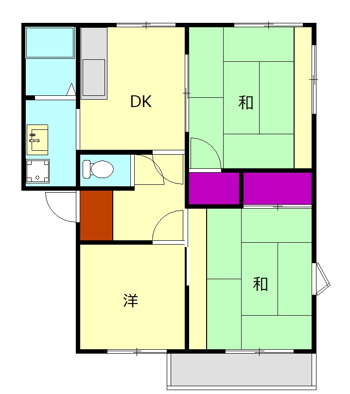 スプリングシャトーの間取り