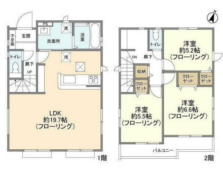 Kolet多摩湖町#02の間取り