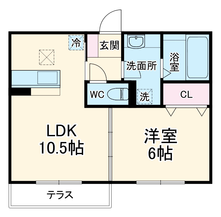オンブラージュ・マロニエの間取り