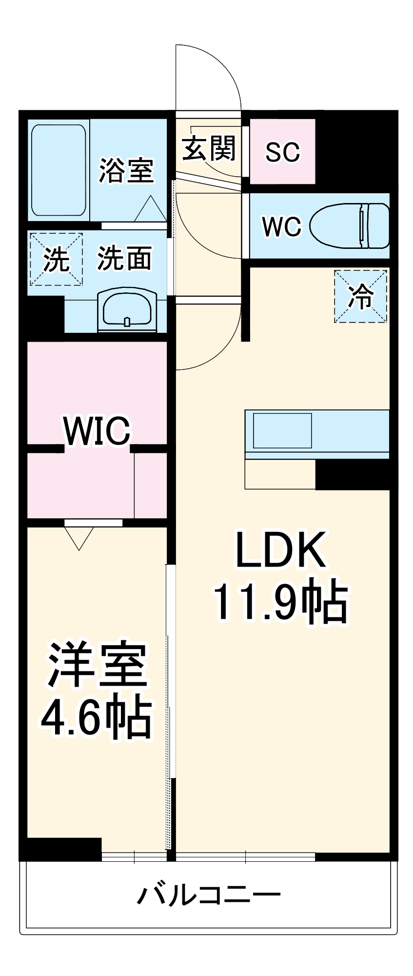 ルピナスVの間取り