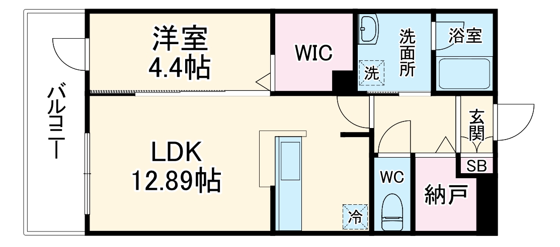 ショコラの間取り