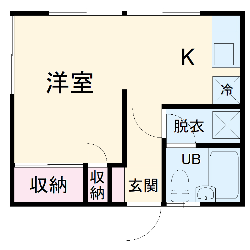 尾尻荘の間取り
