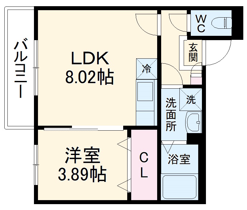 rapa津田沼の間取り