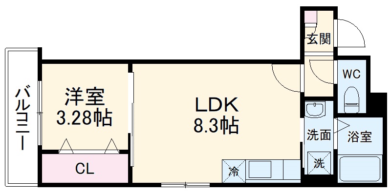 rapa津田沼の間取り