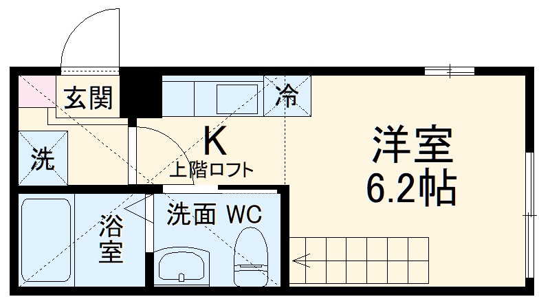 BRICK HOUSE横浜の間取り