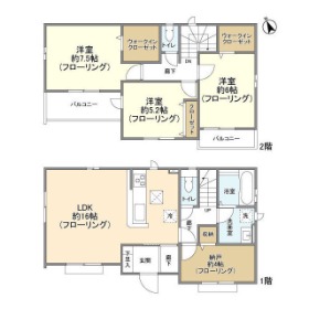 Kolet伊奈羽貫の間取り