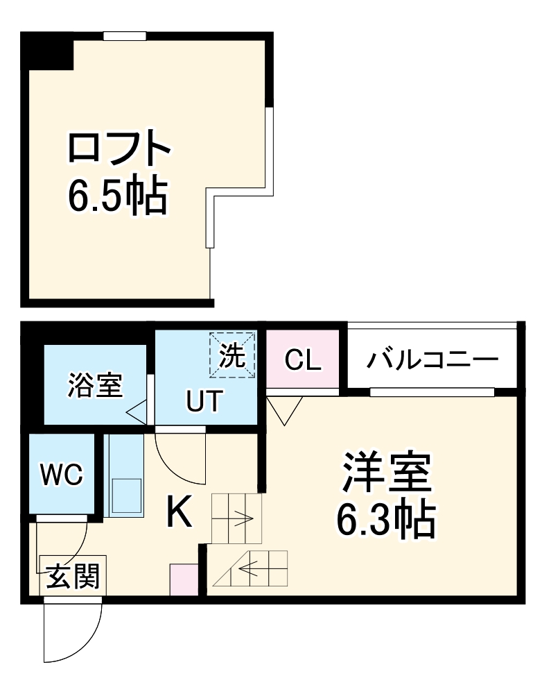 グロリア東海通の間取り
