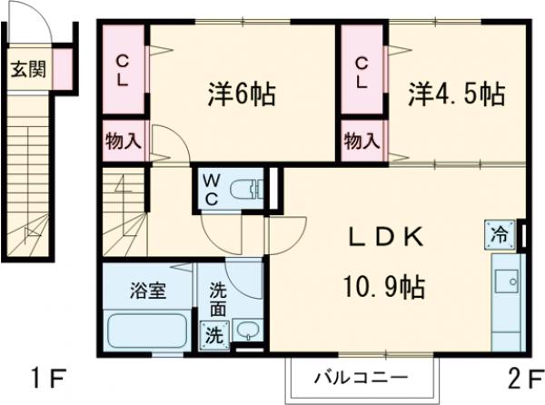リベルテの間取り