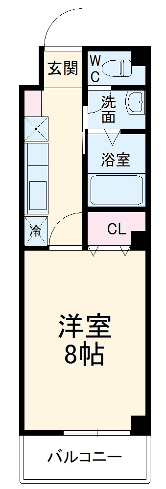シャルマン谷塚Ⅴの間取り