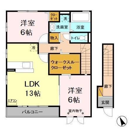 サニーパティオ Aの間取り