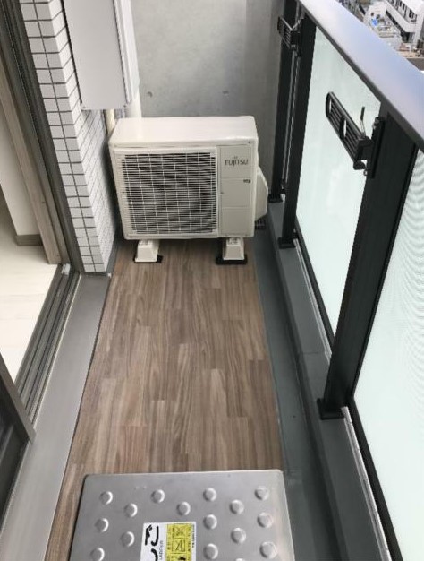 12/27 バルコニー