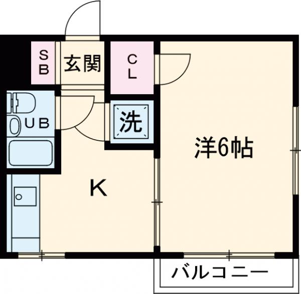 クレストカスガの間取り