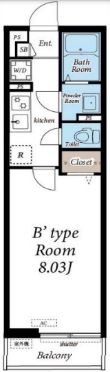 グレイス北戸田の間取り