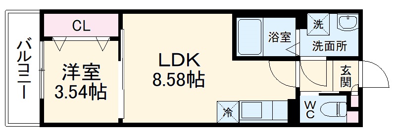 AJ幕張の間取り