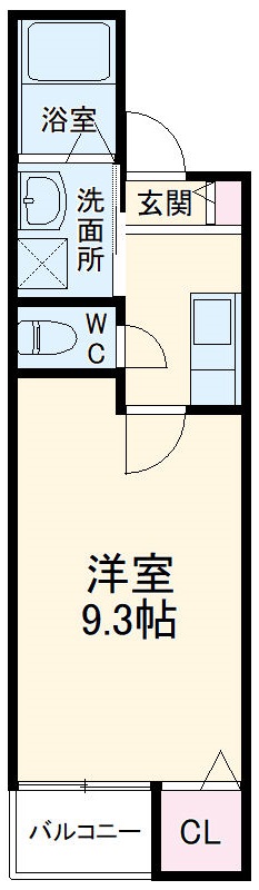 LECOCON稲沢Ⅱの間取り