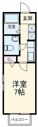キャッスルビューきざしの間取り