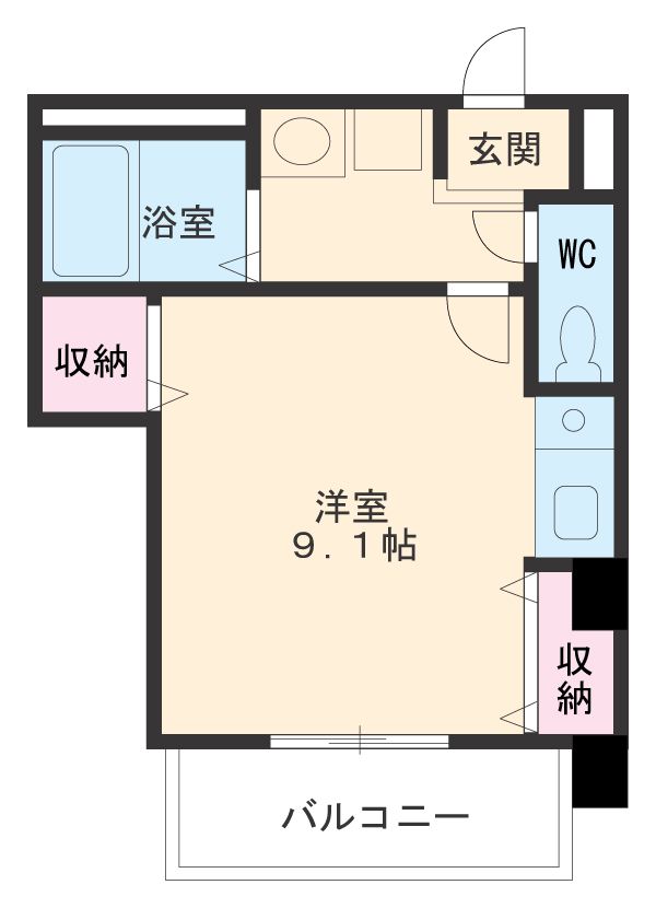 第一中央ビルディングの間取り