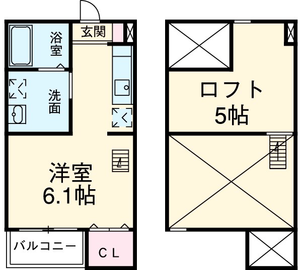IVY(アイビー)の間取り