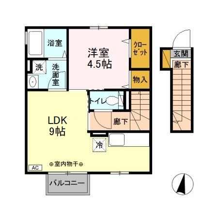 グランエールの間取り