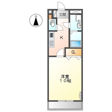 ネオコスモ西沢の間取り