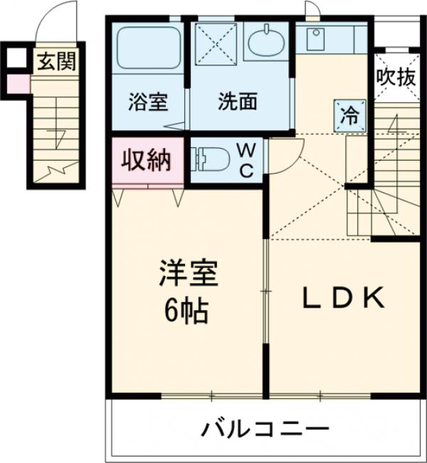 プレジール万願寺の間取り