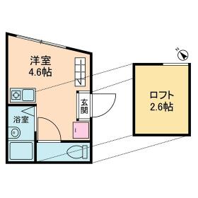 クレスト立川の間取り