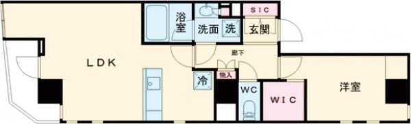綾瀬プラチナビルの間取り