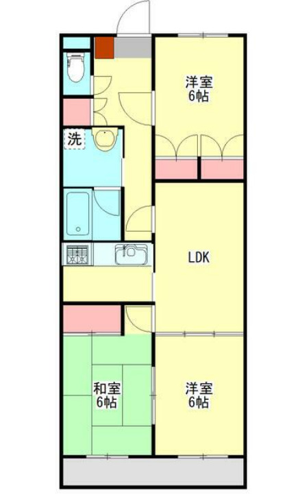 シャトー美堀台の間取り
