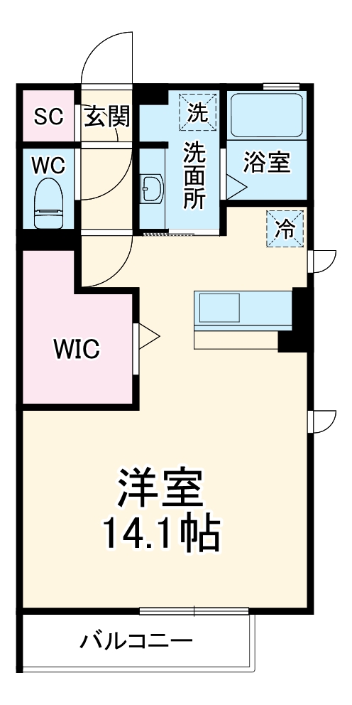 グランコートの間取り