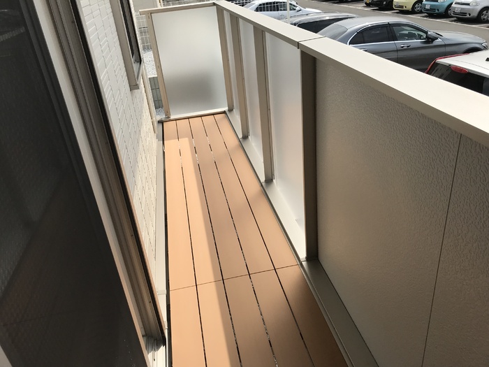 9/14 バルコニー