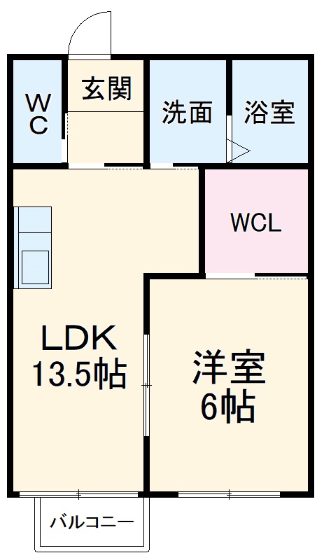 レトア荒子イーストの間取り