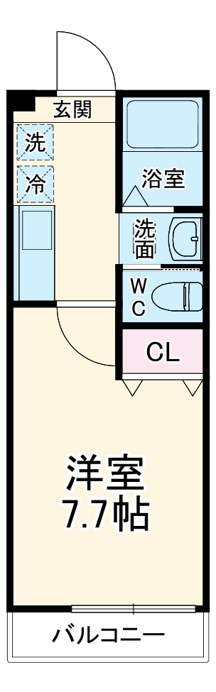 西大宮T&Tの間取り
