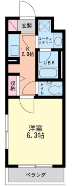 セレビア杏林の間取り