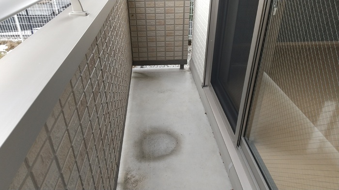 12/17 バルコニー