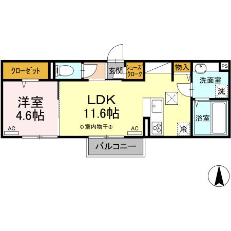 ブルーシェルの間取り