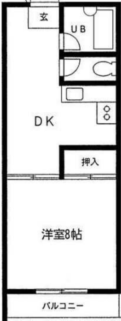 パレス相模大野の間取り