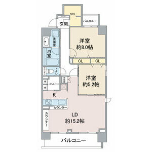RAXA覚王山の間取り