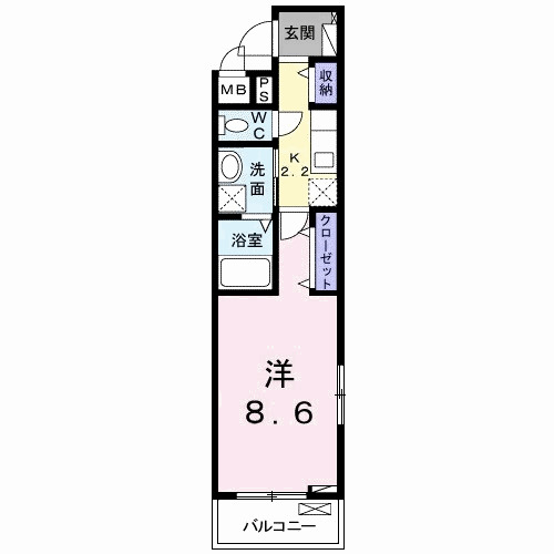 メゾン TOZENの間取り